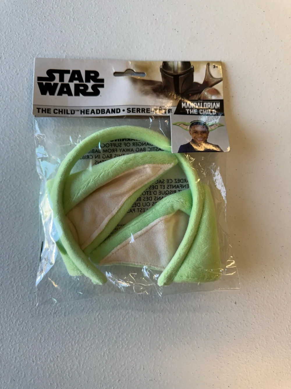Star Wars Baby Yoda Light Green Ear Headband for Kids